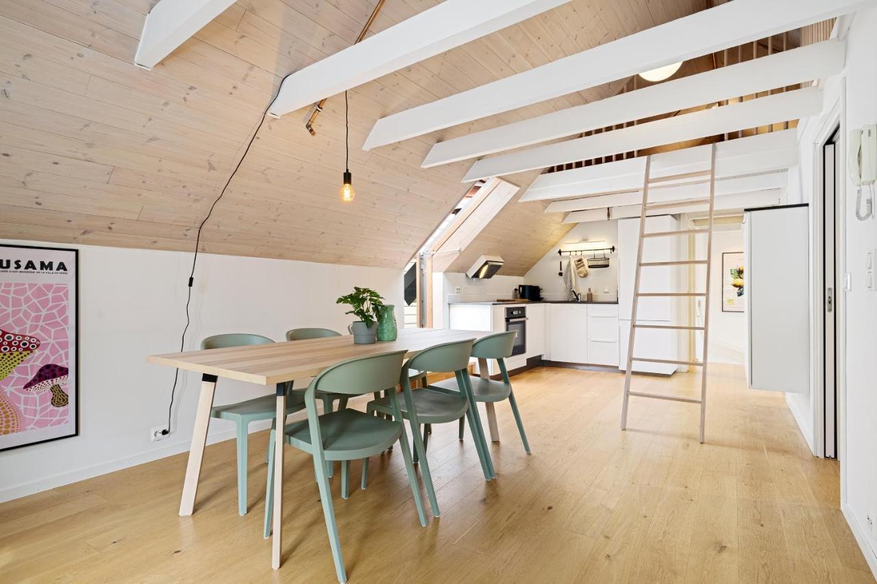 Charming Rooftop Apartment In Heart Of สตาวังเงร์ ภายนอก รูปภาพ