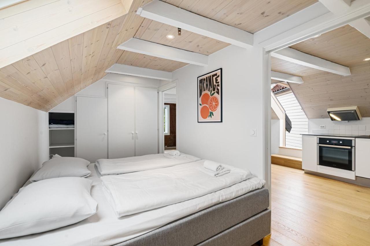 Charming Rooftop Apartment In Heart Of สตาวังเงร์ ภายนอก รูปภาพ