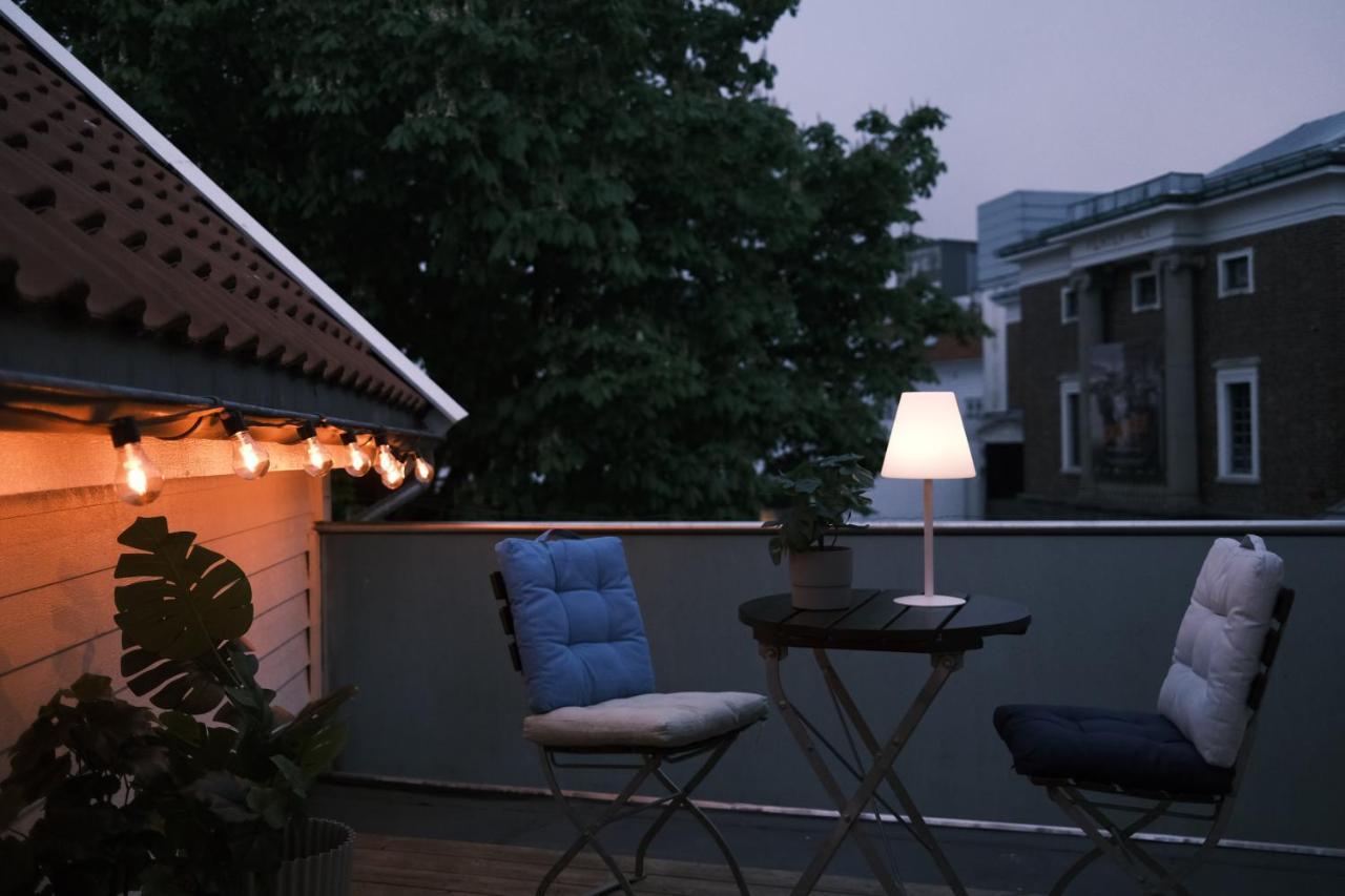 Charming Rooftop Apartment In Heart Of สตาวังเงร์ ภายนอก รูปภาพ