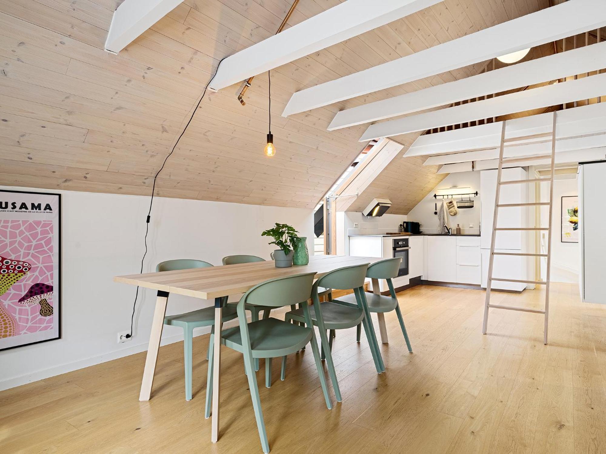 Charming Rooftop Apartment In Heart Of สตาวังเงร์ ภายนอก รูปภาพ